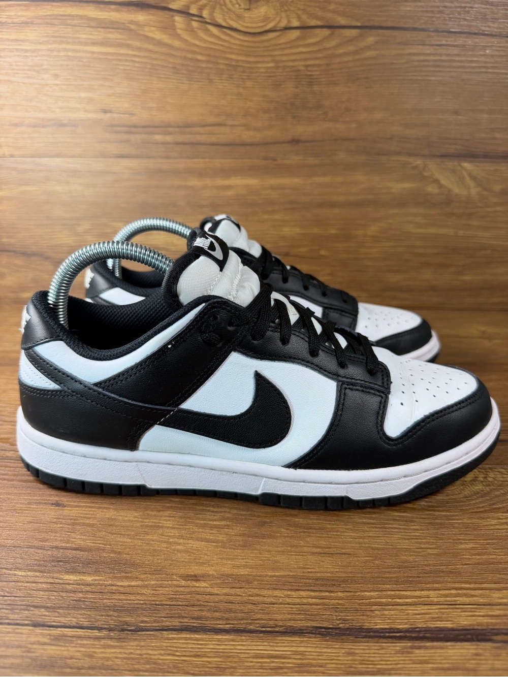 Nike Dunk Low Panda Leather Sneakers Women’s Size 8.5 Shoes